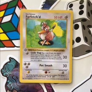 Base set 1st edition Pokémon card